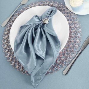 Dusty Blue Polyester napkin